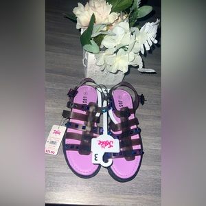 Justice girls sandals